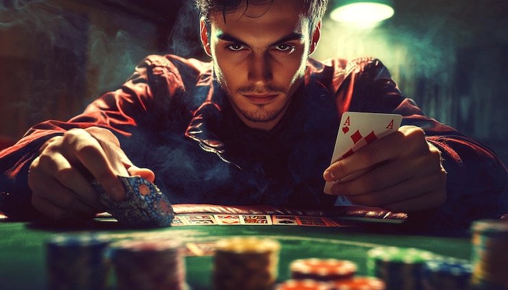 Bingo card interface on slot terbaik showing number grid and live draw status